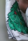 New Pottery Barn Kids Disney Mickey Mouse Holiday Organic Baby Crib Fitted Sheet
