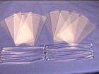 10 New Luggage Travel Vacation Id Tags W  Slot Laminating Pouches  10 Bag Straps