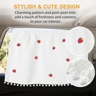 Car Side Window Sun Shade  Cute Blackout Car Window Shade Privacy Strawberries