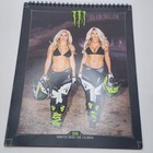 Monster Energy Model Calendar Signed 2016 Girls Racing Motocross Dirtbike