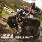 Electric Winch Atv Utv 4500 Lb Synthetic Rope Waterproof Remote Control