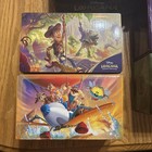 6 New Disney Lorcana League Promo Deck Storage Box Woody Stitch Goofy Queen 