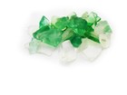 2 Lbs Ice   Emerald Decorating Glass Beach Crafts Mosaic Vase Filling Scatter 