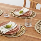 4pk Seagrass Oval Placemats - Threshold    Designed With Studio Mcgee