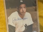 Joe Dimaggio Signed 8x10 Photo Yankees  Hof Legend Autograph Beckett Bas Slabbed