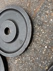 Vintage Paramount Pair 35 Lb  b   Deep  Dish Olympic Weight Plate Weights