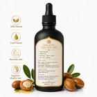 Noor   Moroccan Argan Oil 100  Pure Organic 4 Fl Oz  For Face Skin   Hair