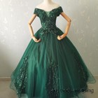 New Evening Formal Party Ball Gown Prom Bridesmaid Host Acting Host Dress Lace