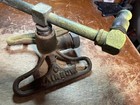 Vintage Rainbow Cast Iron Brass Lawn Water Sprinkler Antique