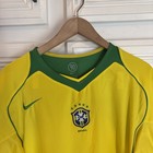 Nwot Brazil Home Nike  90 Cbf Soccer Jersey Shirt 2004-2006 National Team Sz Xl