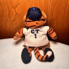 Connecticut Tigers Milb Mascot Plush Tiger Ct Jersey Hat Minor League Baseball