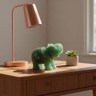 Green Elephant Ornament Elephant Statue Jade Stone Handcraft Natural Jade S   