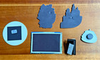 Lot Of 6 Vintage Germany Rubber Plastic Refrigerator Magnets W  Berlin Wall