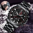 Waterproof Men s Watch Classic Stainless Steel Quartz Luminous Luxury Wristwatch