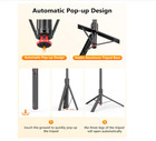 68  Professional Remote Selfie Stick With Cell Phone Holder Camera Tripod Stand