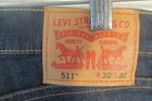 Levi s 511 Skinny Slim Denim Jeans Sz 30 X 32