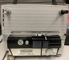       vintage Emdeko Em-7000 Super Dual 8 Automatic Threading Movie Proj Read Desc