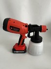 Cordless High Pressure Paint Sprayer Electric Hvlp Spray Gun Kit W 2 Battery Us