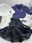 100  Authentic Lot American Girl Doll  Riding Outfit Ice Skates Velvet Dress