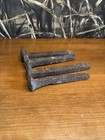 Railroad Spike Lot Of 4 Vintage Train Tracks Union Pacific