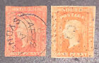 Travelstamps  Australia New South Wales Stamps Scott  32-32a Queen Victoria 1856