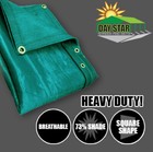  green  Super Heavy Duty Mesh Tarp Net Sail Sun Shade Awning And Fence Screen