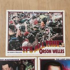 It s All True  1993  Vhs Promo Lobby Card Set Orson Wells Unfinished Film Doc