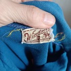 Small Vintage 1950 s Windsor Mens Blue Polo Shirt Single Stitch All Cotton Mcm