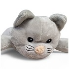 Melissa   Doug Grey Kitty Plush Cat Kitten Stuffed Animal Toy 8  Retired