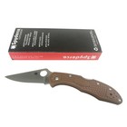 Oem Spyderco Knives Delica 4 Lockback Frn Vg-10 C11fpbn Stainless Pocket Knife
