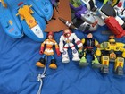 Rescue Heroes Lot 2000s Backpacks Vehicles Animals Etc Fisher Price Huge Lot