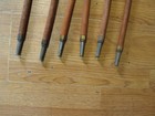 Lot Of 6 Vintage Antique Fire Extinguisher Hose Red B483