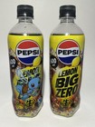 Pokemon Pepsi Lemon Big Zero Soda 2026 Japanese Limited Edition  2 Bottles