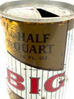 Vintage 1969 Big Cat Malt Liquor Steel Pull Tab Beer Can Pabst