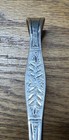 English Georgian Brite Cut Sterling Sugar Tongs C1802 No Maker No Monogram