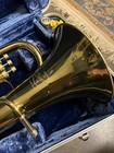 Vtg Besson 3 Valve Compensating Euphonium England Professional Brass Horn   Case