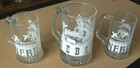 3 - State Of Nebraska Tankards Mugs Steins Farm Cowboy Cattle Pheasant Etc