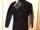 Women   s Billabong 3 2 Synergy Back Zip Full Wetsuit Size 10 Black New