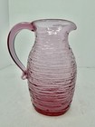 Htf Vintage Mcm Blenko Glass 6219s Pitcher In Rose 7 5    2 Yr Color Stunning