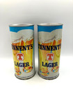 Nice 15 5oz Tennent s  Heather  pair Ss Tab Beer Cans Tennent Caledonian Glasgow