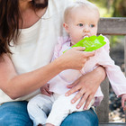 Original Little Green Pouch  6 Pack  3 4 Oz Reusable Baby Food Leak Proof Pouch