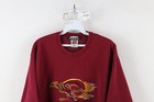 Vtg 90s Womens Medium Faded National Greyhound Adoption Program Dog Sweatshirt