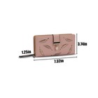 Women Wallet Pu Leather Clutch Case Zipper Long Credit Card Holder Purse Handbag