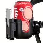 1pc Golf Stroller Cup Holder  Silicone For Baby  black 
