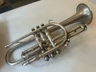1951 Hn White King  Master Model  Silver Cornet   With Case
