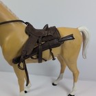 Marx Johnny West Thunderbolt Palomino Horse Vintage Rare Black Hoof Variant