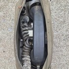 Wwii Us Army Field Telephone Set Ta-312 pt W Handset  Canvas Case  Service Tag