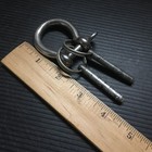 Vintage Heavy-duty Stainless Steel Bow Shackle With Dual Locking Clevis Pins