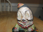 Vintage Cast Iron Humpty Dumpty Coin Bank