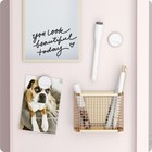 U Brands Magnetic Locker Accessories And Decorating Kit  Back Elevated Gold 